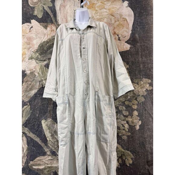 New Free People X We The Free Margarita Cord Jumpsuit L - Picture 7 of 9